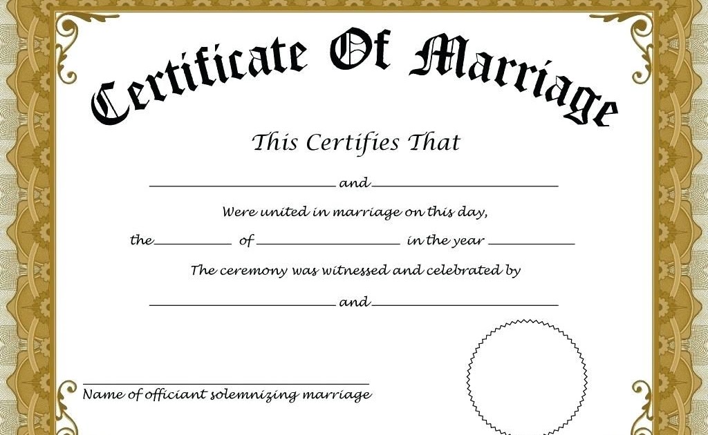 Is an Indian marriage certificate valid  in USA ?